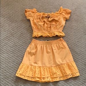 Pretty Little Thing eyelet set